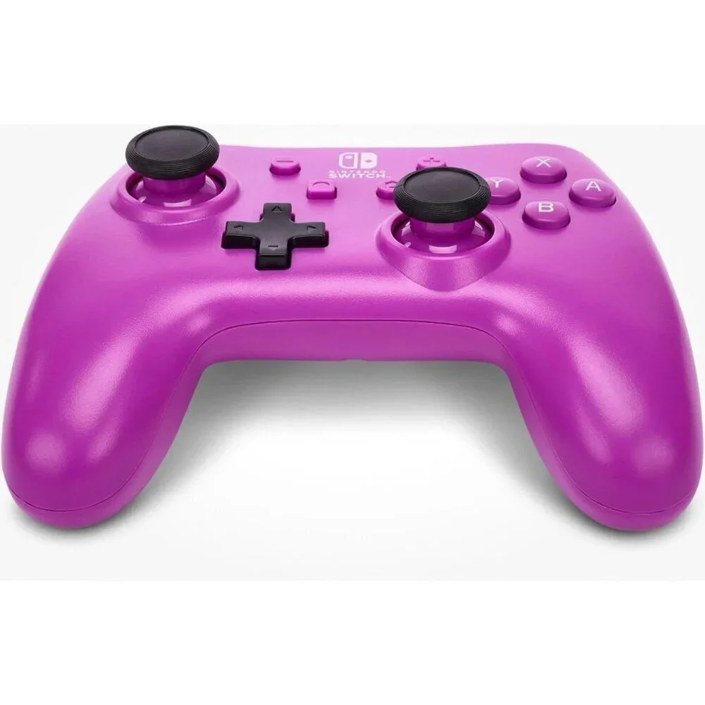 Nintendo Switch - Grape Purple PowerA Wired Controller For Nintendo Switch, New